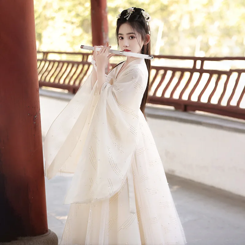 Girl Hanfu Dress Vintage Style Kids Traditional Chinese Clothes Vestido Cosplay Children Princess Perform Costume Kids Dresses
Girl Hanfu Dress Vintage Style Kids Traditional Chinese Clothes Vestido Cosplay Children Princess Perform Costume Kids Dresses