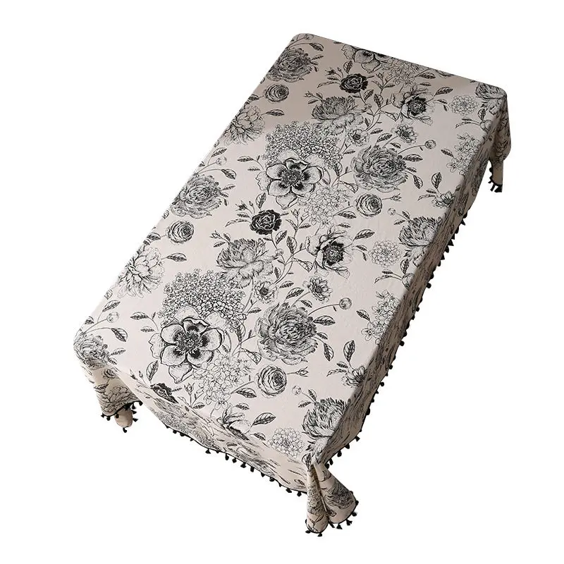 Oil-proof cotton and linen tablecloth Nordic fringed printed tablecloth ins style household table cloth
Oil-proof cotton and linen tablecloth Nordic fringed printed tablecloth ins style household table cloth