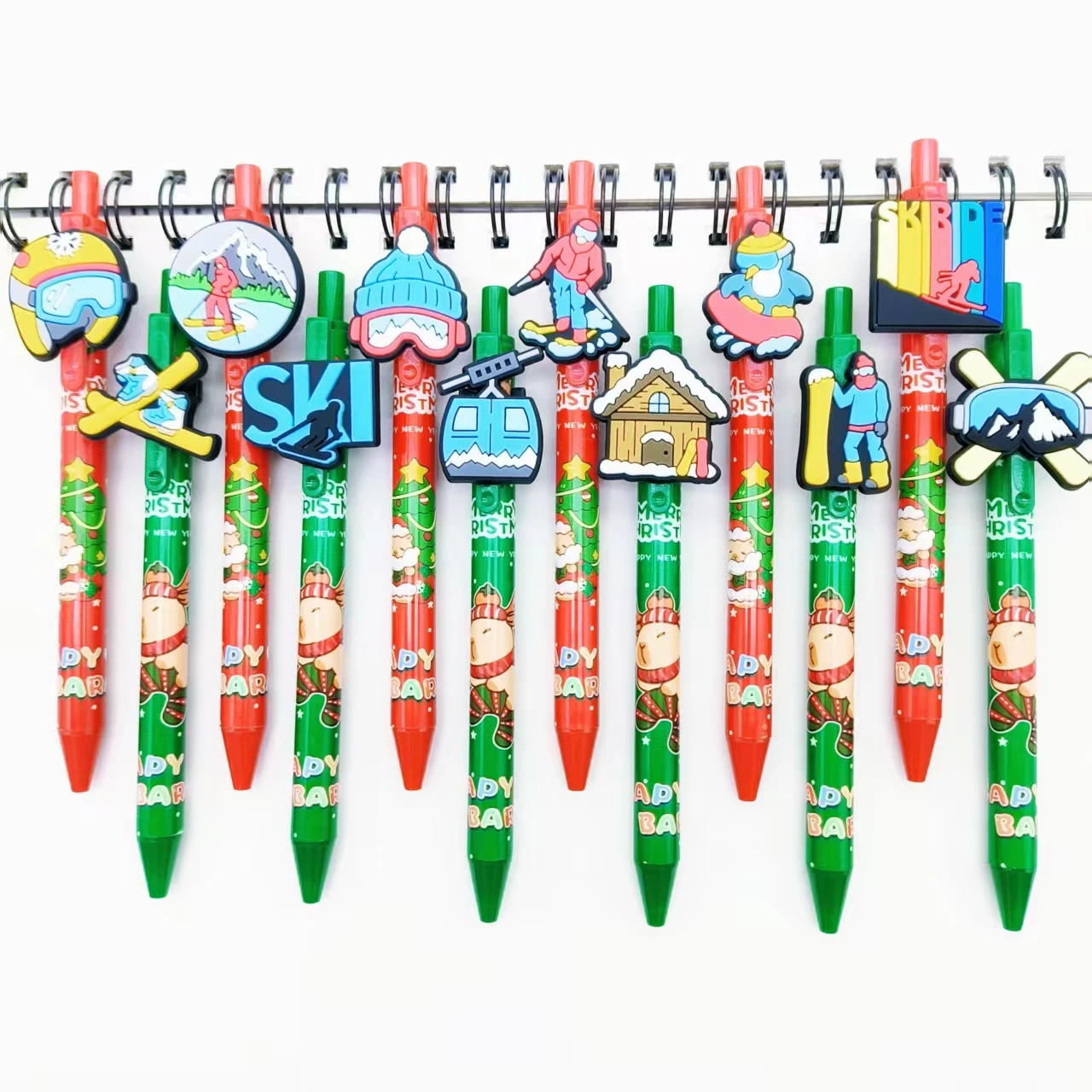 8/16 шт., рождественская забавная тематическая шариковая ручка для катания на лыжах, праздничный подарок, канцелярские принадлежности, ежедневная офисная масштабируемая шариковая ручка
8/16 шт., рождественская забавная тематическая шариковая ручка для катания на лыжах, праздничный подарок, канцелярские принадлежности, ежедневная офисная масштабируемая шариковая ручка