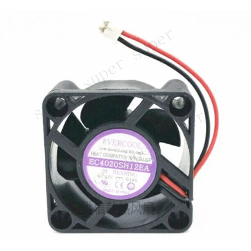 S+ EVERCOOL cooling fan EC4020SH12EA DC12V 0.14A 40*20mm 2-pin
S+ EVERCOOL cooling fan EC4020SH12EA DC12V 0.14A 40*20mm 2-pin