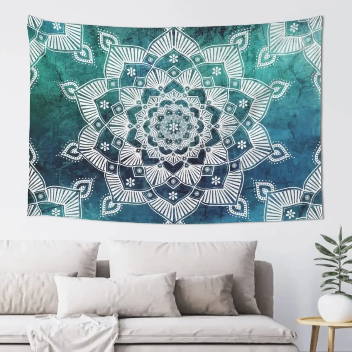 Aqua Spirit Mandala / Teal White Zen Yoga Mandala Tapestry Home And Comfort Decor Wall Tapestries Tapestry
Aqua Spirit Mandala / Teal White Zen Yoga Mandala Tapestry Home And Comfort Decor Wall Tapestries Tapestry