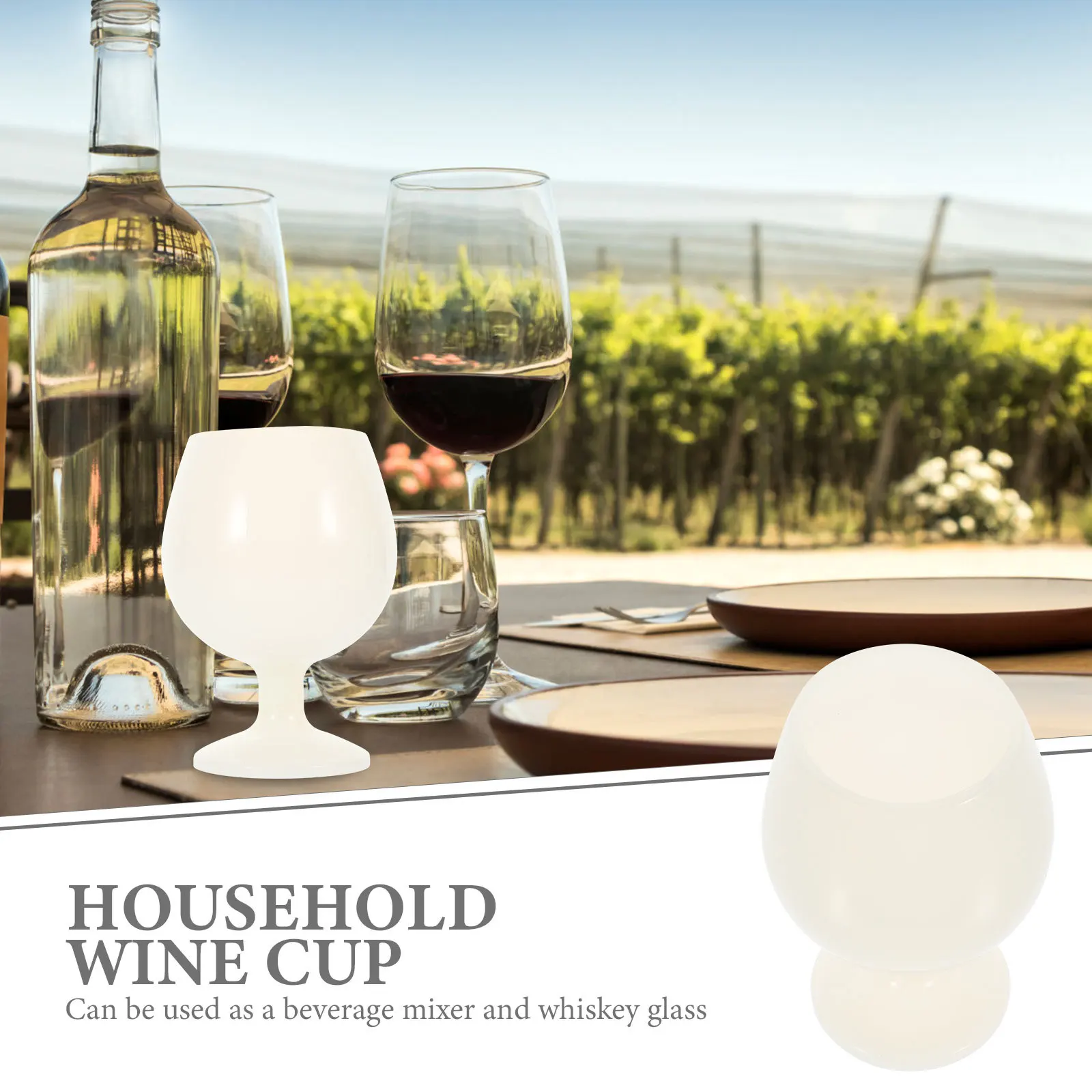 2pcs Silicone Cup High-Grade Red Wine Goblet For Home Party Hotel Use Easy Clean Drinkware Multi-Function Water Goblet Household
2pcs Silicone Cup High-Grade Red Wine Goblet For Home Party Hotel Use Easy Clean Drinkware Multi-Function Water Goblet Household