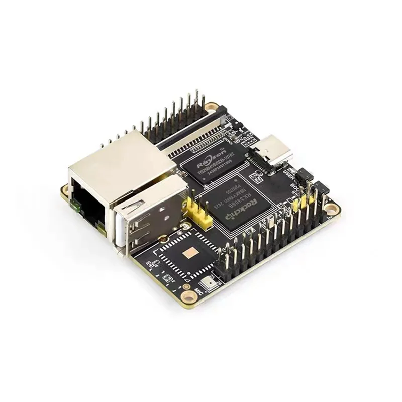 Y19A для Luckfox Nova RK3308B, макетная плата, встроенный модуль EMMC-8GB 512 МБ DDR3, встроенный кодек, аудиодекодер, модуль VAD
Y19A для Luckfox Nova RK3308B, макетная плата, встроенный модуль EMMC-8GB 512 МБ DDR3, встроенный кодек, аудиодекодер, модуль VAD