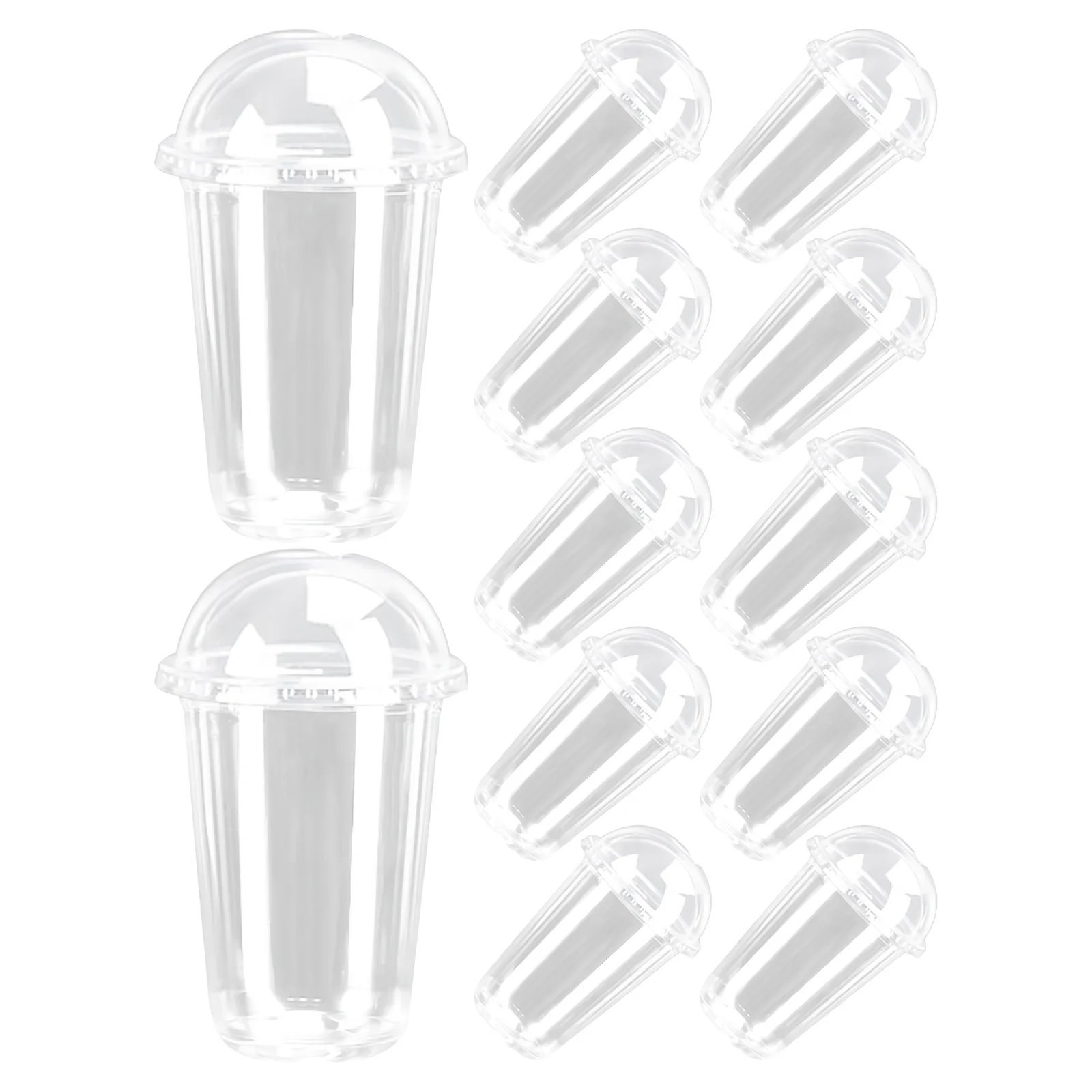 40pcs Disposable Clear With Lids Portable Juice For Fresh Milk Nut Milks Juices Transparent Plastic Drink Containers Food Grade
40pcs Disposable Clear With Lids Portable Juice For Fresh Milk Nut Milks Juices Transparent Plastic Drink Containers Food Grade