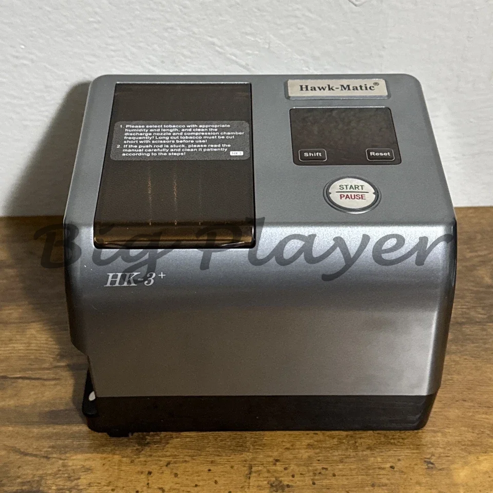 HK3 + полностью автоматическая машина для наполнения сигарет 6,5 8 мм тонкая трубка для табака, инжектор для упаковки, аксессуары для курения «сделай сам»
HK3 + полностью автоматическая машина для наполнения сигарет 6,5 8 мм тонкая трубка для табака, инжектор для упаковки, аксессуары для курения «сделай сам»