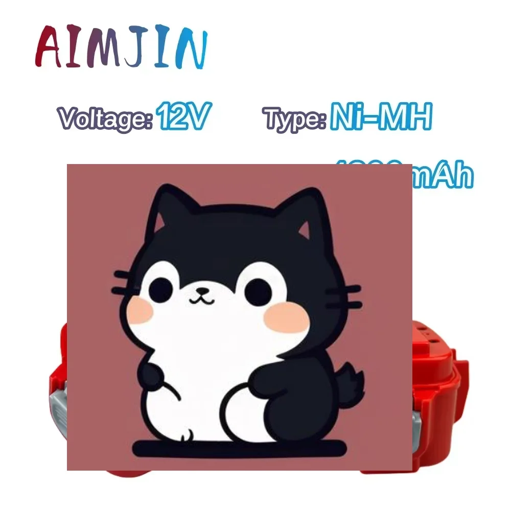 Ni-MH Battery 12V 4800mAh For Makita PA12 1223 1235 6270D 6271D 6317D 6227D Rechargeable Replacementt Power Tool Battery 
Ni-MH Battery 12V 4800mAh For Makita PA12 1223 1235 6270D 6271D 6317D 6227D Rechargeable Replacementt Power Tool Battery