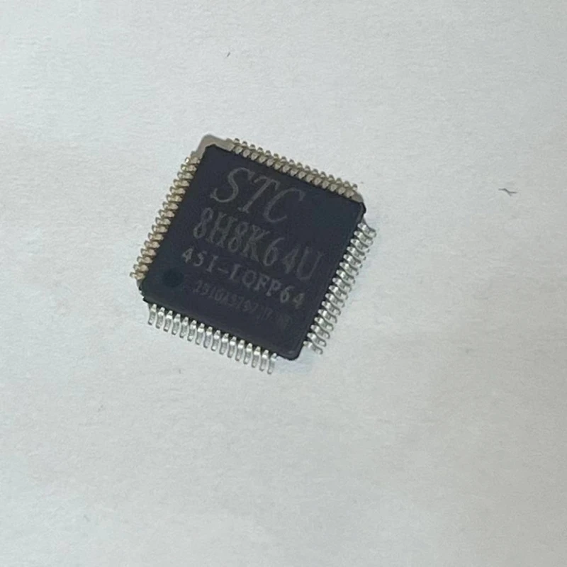 1PCS STC8H8K64U-45I-LQFP64 New original microcontroller chip single chip LQFP64 price discount
1PCS STC8H8K64U-45I-LQFP64 New original microcontroller chip single chip LQFP64 price discount