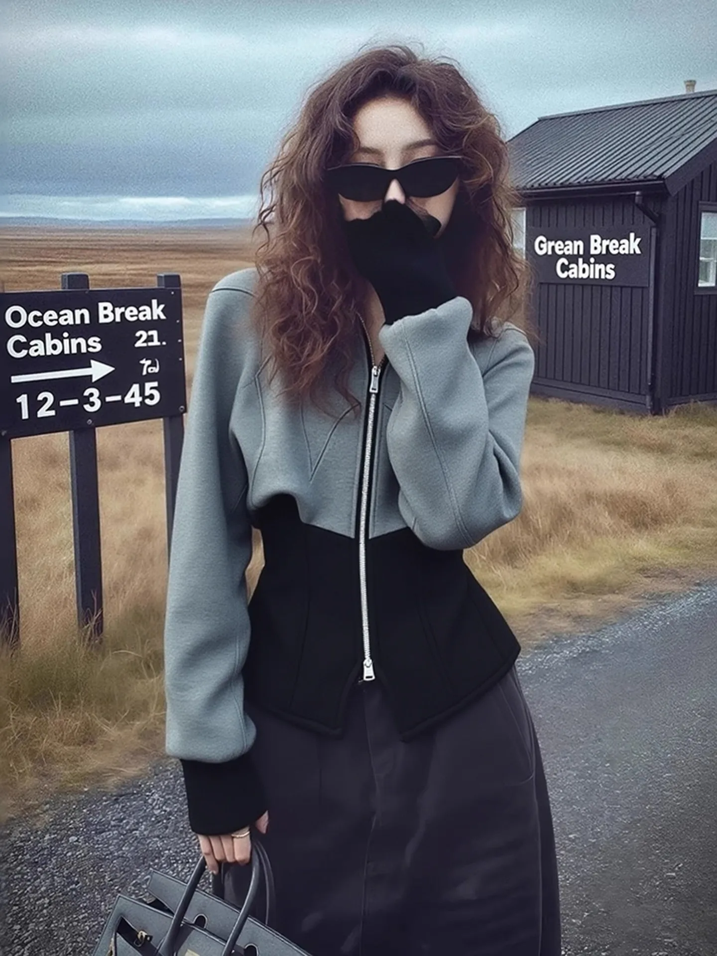 Модный и стильный женский кардиган на молнии с длинным рукавом, универсальный, молодежный, трендовый дизайн.
Модный и стильный женский кардиган на молнии с длинным рукавом, универсальный, молодежный, трендовый дизайн.