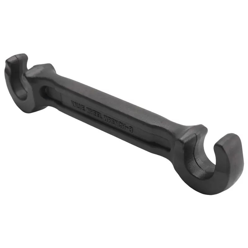 AEE6-Double Ended Valve Wheel Wrench Cast Steel Hand Valve Wheels Wrench 8In Valve Opening Closing Tool (1/2In And 21/32In)
AEE6-Double Ended Valve Wheel Wrench Cast Steel Hand Valve Wheels Wrench 8In Valve Opening Closing Tool (1/2In And 21/32In)