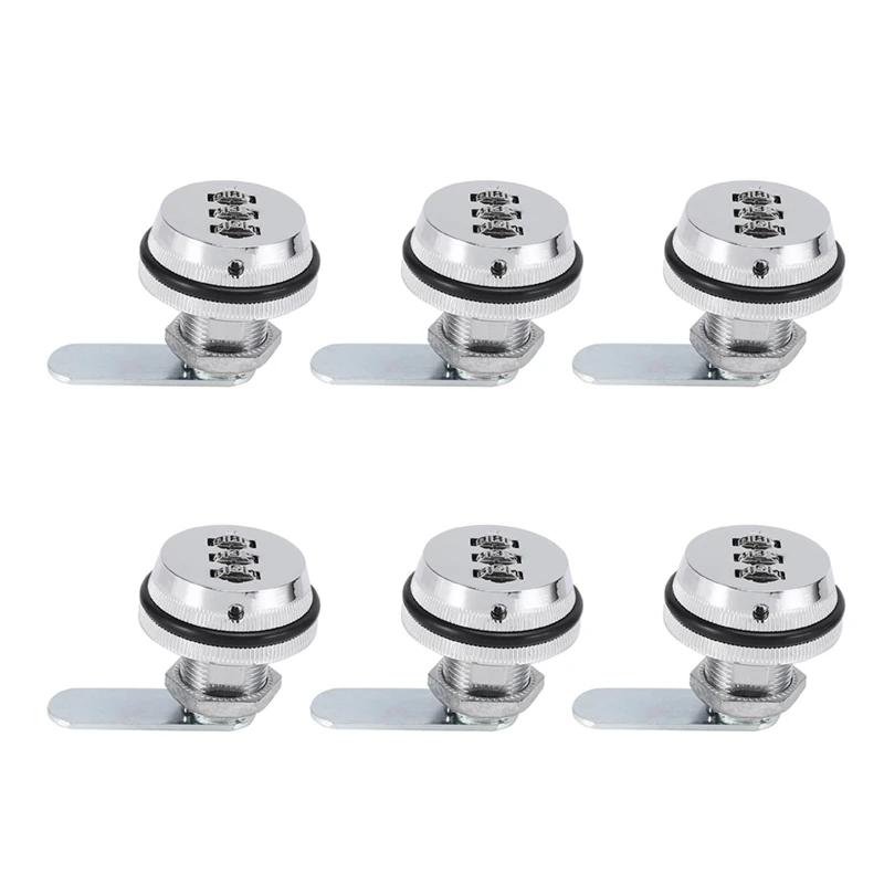 6X Alloy Code Combination Cam Lock Keyless Post Mail Box Cabinet RV 3 Dial Silver
6X Alloy Code Combination Cam Lock Keyless Post Mail Box Cabinet RV 3 Dial Silver