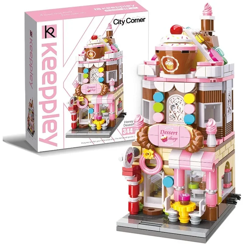 QMAN Girls Building Blocks Toy Dream Dessert House Building Kit Street-View Construction Развивающая игрушка для девочек 344 шт.
QMAN Girls Building Blocks Toy Dream Dessert House Building Kit Street-View Construction Развивающая игрушка для девочек 344 шт.