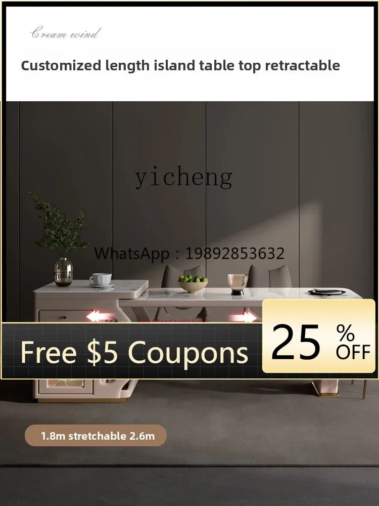 YY Сланцевый островной стол Обеденный стол Встроенный выдвижной бытовой многофункциональный усовершенствованный кухонный холодильник Рисовый стол
YY Сланцевый островной стол Обеденный стол Встроенный выдвижной бытовой многофункциональный усовершенствованный кухонный холодильник Рисовый стол