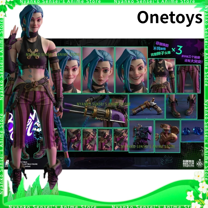 В наличии: Фигурка Onetoys Jinx Bang Girl, масштаб 1/6, OT021-OT021, аниме-модель, модная коллекционная настольная кукла
В наличии: Фигурка Onetoys Jinx Bang Girl, масштаб 1/6, OT021-OT021, аниме-модель, модная коллекционная настольная кукла