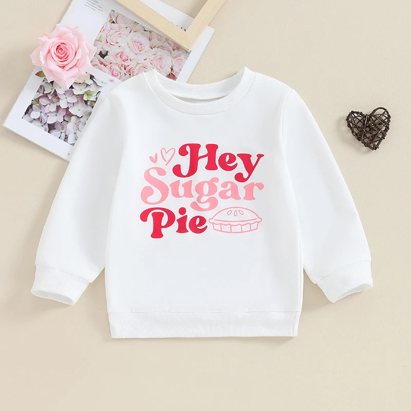 Cute Toddler Girls Heart Print Long Sleeve Round Neck Sweatshirts Valentine s Day Pullovers Fall Tops for Kids
Cute Toddler Girls Heart Print Long Sleeve Round Neck Sweatshirts Valentine s Day Pullovers Fall Tops for Kids