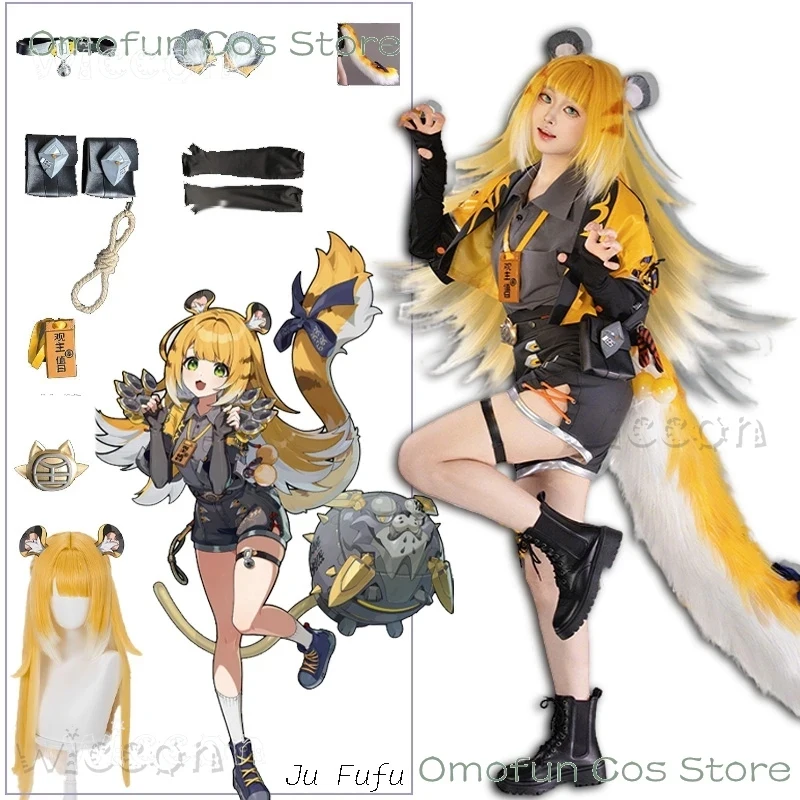 ABC123Ju Fufu Zenless Zone Zero Costume Wig Cosplay Yunkui Summit Game Clothes Women Uniform Outfit Halloween3;b,6/k'5;
ABC123Ju Fufu Zenless Zone Zero Costume Wig Cosplay Yunkui Summit Game Clothes Women Uniform Outfit Halloween3;b,6/k'5;