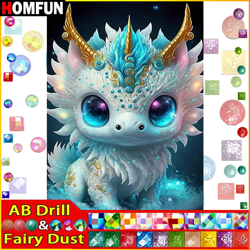 HOMFUN Фея Пыль AB Алмазная картина Полная квадратная/круглая дрель 5D DIY "Мультяшный дракон" Алмазная вышивка Декор со стразами
HOMFUN Фея Пыль AB Алмазная картина Полная квадратная/круглая дрель 5D DIY "Мультяшный дракон" Алмазная вышивка Декор со стразами