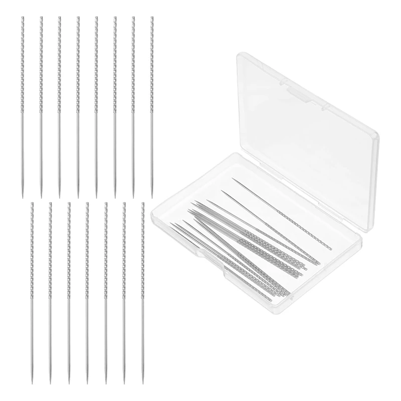B-T 15 Pcs Snag-Nab It Tool, Snag Repair Needle Repair Knits And Woven Tool, Leather Repair Sewing Tool
B-T 15 Pcs Snag-Nab It Tool, Snag Repair Needle Repair Knits And Woven Tool, Leather Repair Sewing Tool