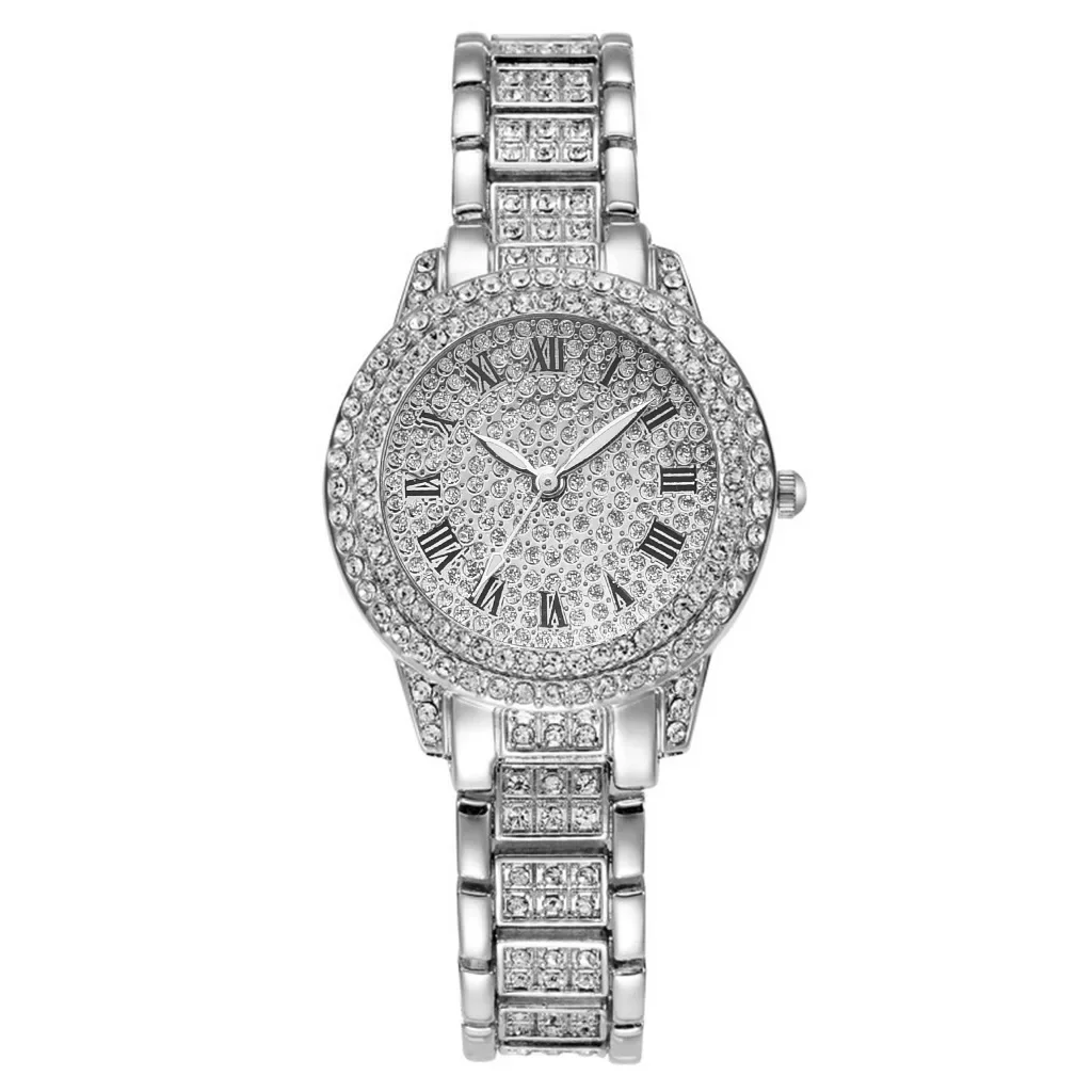 Luxury Women Diamond Watches Hip Hop Bracelet Ladies Quartz Watch Rose Gold Womens Wristwatch Shiny Crystal Reloj Mujer
Luxury Women Diamond Watches Hip Hop Bracelet Ladies Quartz Watch Rose Gold Womens Wristwatch Shiny Crystal Reloj Mujer