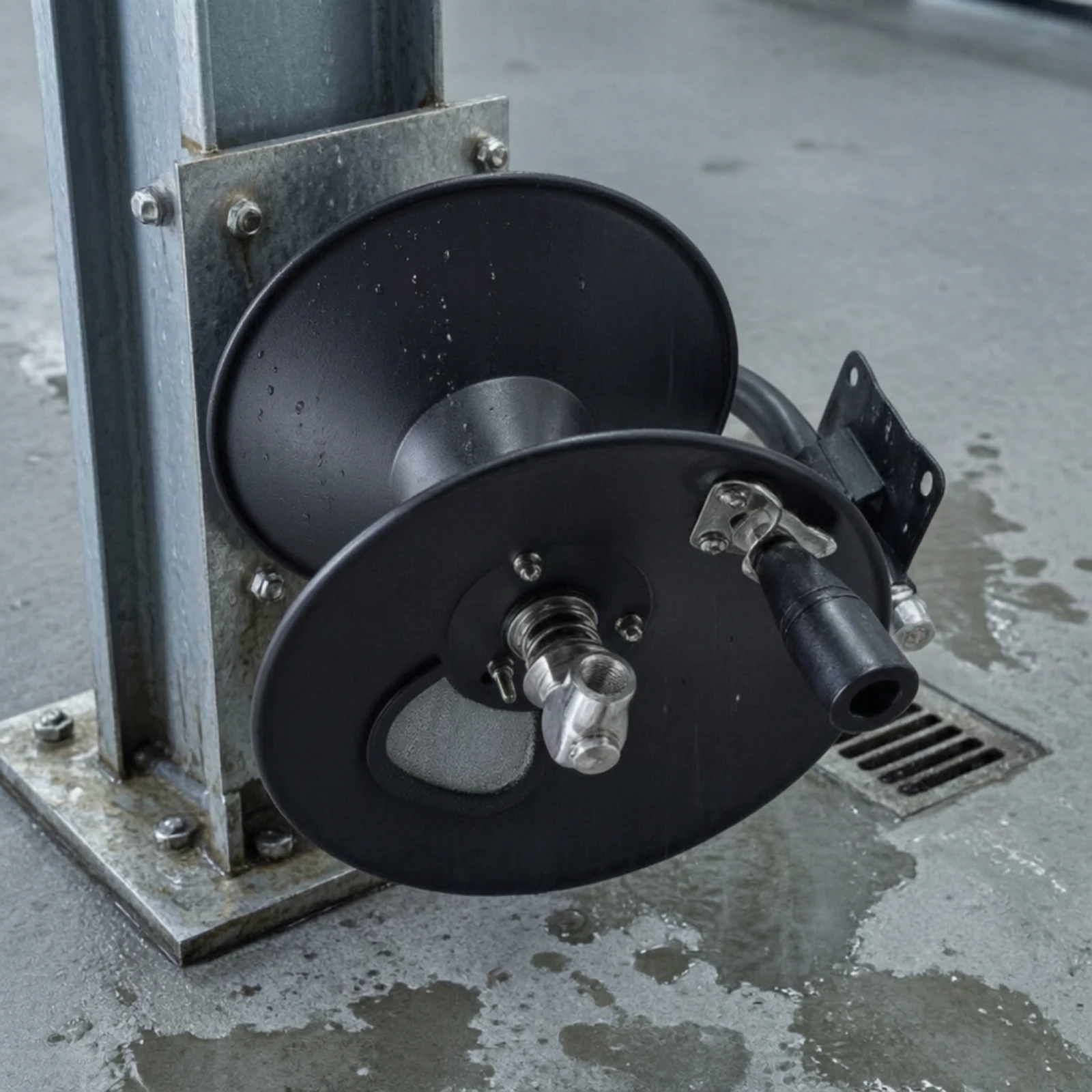 Hose Reel with Hand Crank Industrial High-Pressure Hose Reel Manual for Professionals, Workshops, Garages
Hose Reel with Hand Crank Industrial High-Pressure Hose Reel Manual for Professionals, Workshops, Garages