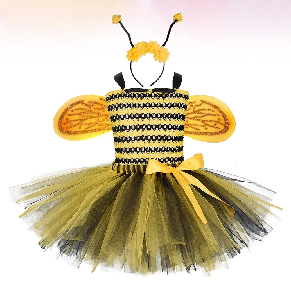 Children's Performance Clothing Bee Costume Toddler Skirt Kids Halloween Costumes Party Cosplay Outfit Babies Dresses Girls
Children's Performance Clothing Bee Costume Toddler Skirt Kids Halloween Costumes Party Cosplay Outfit Babies Dresses Girls