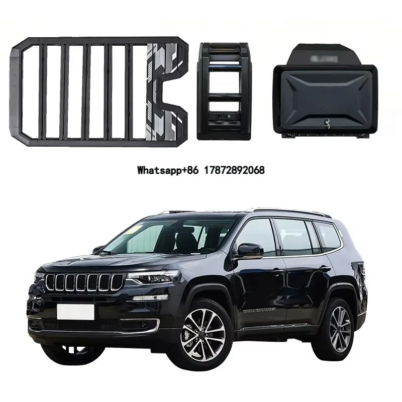 Aluminum Alloy Car Roof Cargo Luggage Rack Baskets Side Ladder Side Box for Grand Commander 2018-2021 2022+
Aluminum Alloy Car Roof Cargo Luggage Rack Baskets Side Ladder Side Box for Grand Commander 2018-2021 2022+