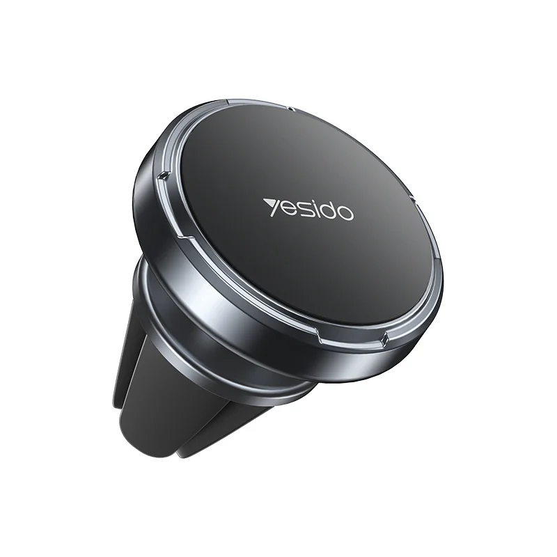 Yesido C214 360 Rotation Zinc Alloy Non-slip Silicone Tail Clip Mini Air Vent Magnetic Phone Holder
Yesido C214 360 Rotation Zinc Alloy Non-slip Silicone Tail Clip Mini Air Vent Magnetic Phone Holder