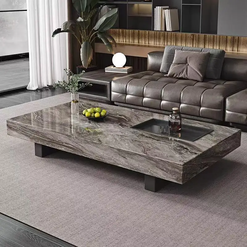 Rock slab coffee table living room home 2026 new small apartment high-end light luxury rectangular marble high-end tea table
Rock slab coffee table living room home 2026 new small apartment high-end light luxury rectangular marble high-end tea table