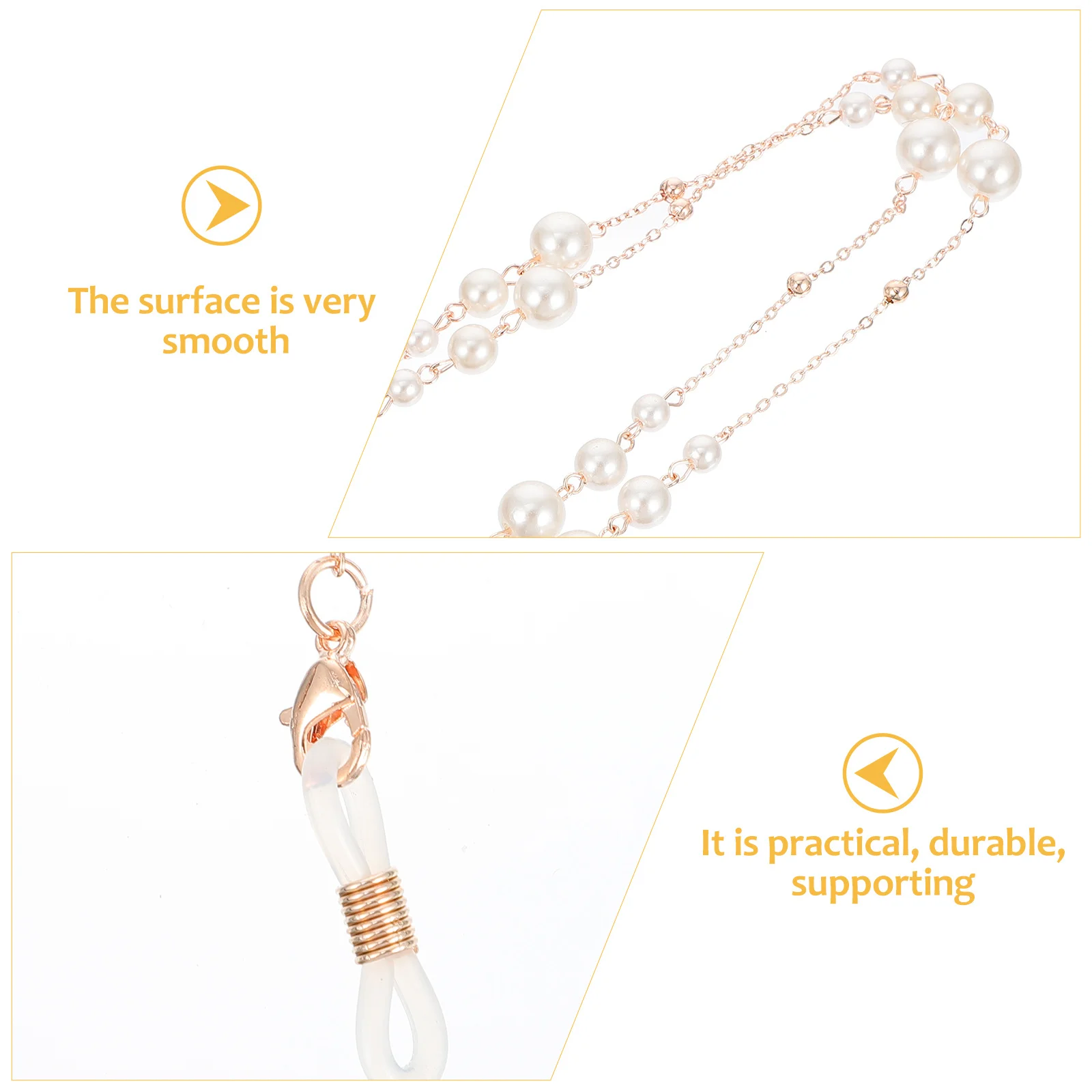 1Pcs Girls Spectacle Lanyard Copper Glasses Chain Weight Comfortable Skin Friendly Fashionable Gift Friends Sister
1Pcs Girls Spectacle Lanyard Copper Glasses Chain Weight Comfortable Skin Friendly Fashionable Gift Friends Sister