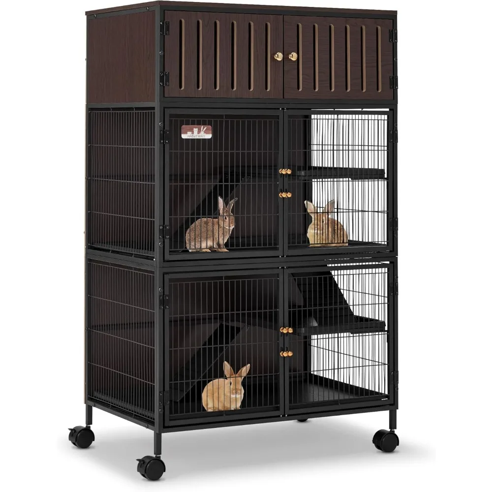 50''H Metal Large Ferret Cage, Rolling Chinchilla Cage with Removable Ramps& Double Door, Critter Nation with Locker, Rat Cage
50''H Metal Large Ferret Cage, Rolling Chinchilla Cage with Removable Ramps& Double Door, Critter Nation with Locker, Rat Cage