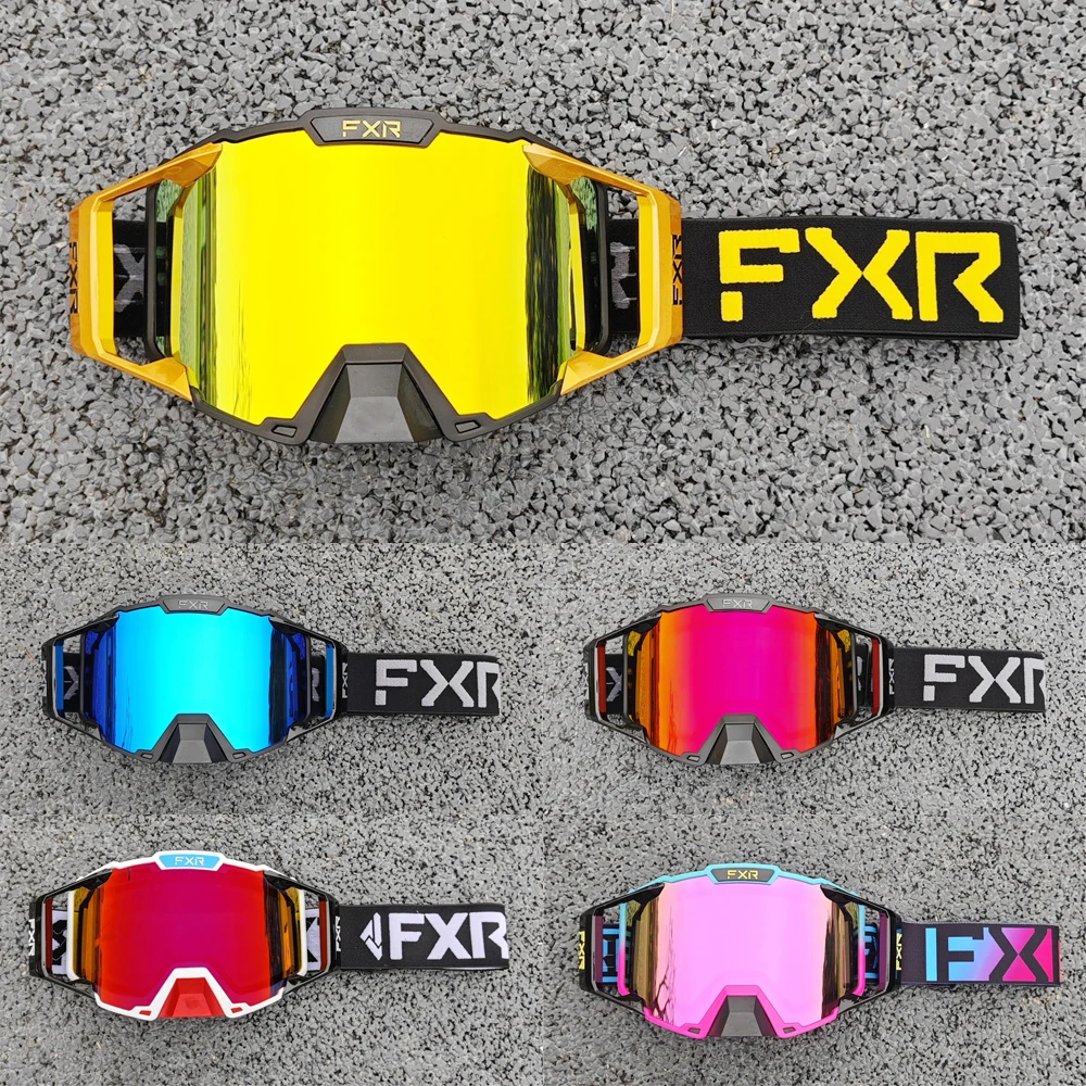 FXR Motorcycle Glasses Motocross Goggles MX Off-road Glasses Men Windproof ATV Cycling HD Mirrored Lens Cycling Moto Glasses
FXR Motorcycle Glasses Motocross Goggles MX Off-road Glasses Men Windproof ATV Cycling HD Mirrored Lens Cycling Moto Glasses