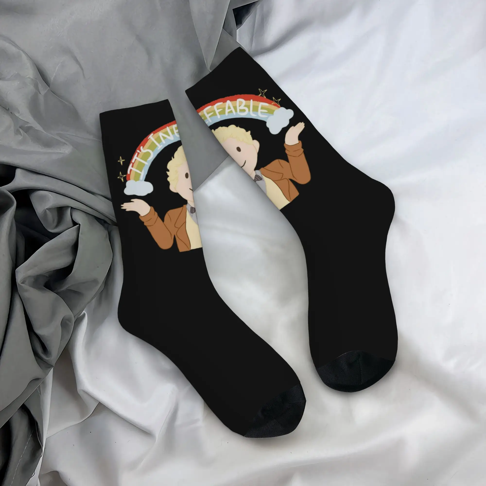 Winter Warm Funny Unisex Good Omens Socks Aziraphale Breathable Basketball Socks
Winter Warm Funny Unisex Good Omens Socks Aziraphale Breathable Basketball Socks