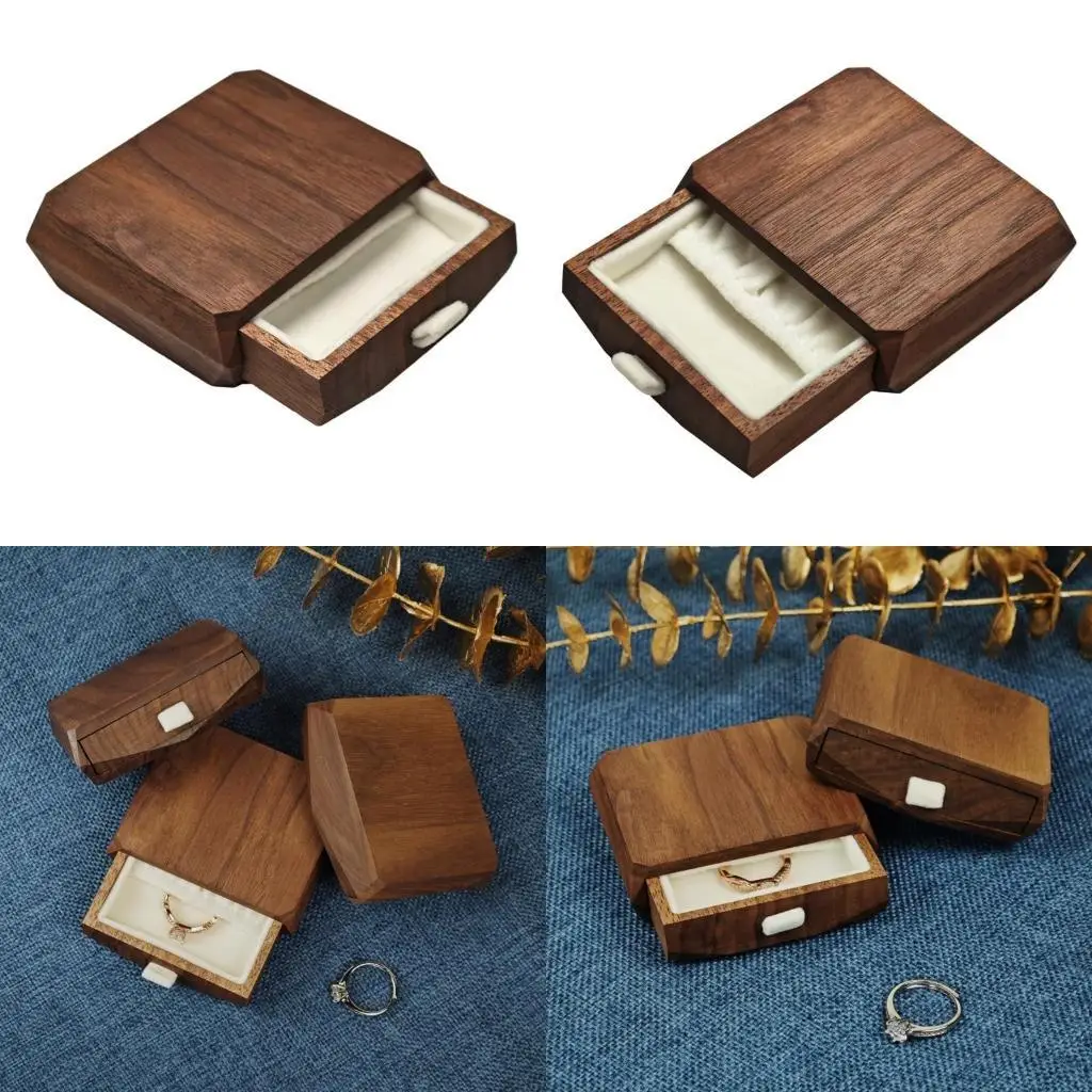 A52E Уникальный кольцевой кольцо из орехового ореха для свадебного дня обручальные кольца держатель Стильный предложение кольцо
A52E Уникальный кольцевой кольцо из орехового ореха для свадебного дня обручальные кольца держатель Стильный предложение кольцо