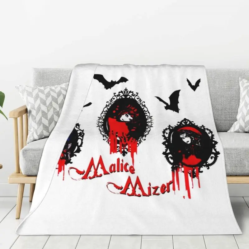 Custom Ultra-Soft Fleece Malice Mizer Visual Kei Japanese Rock Band Gothic Throw Blanket Warm Flannel Blankets Bed Sofa Quilt
Custom Ultra-Soft Fleece Malice Mizer Visual Kei Japanese Rock Band Gothic Throw Blanket Warm Flannel Blankets Bed Sofa Quilt
