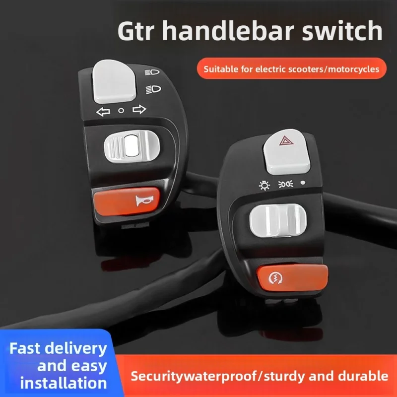 Motorcycle warrior GTR seat assembly, dual flashers, near and far light horns, headlights, left and right steering gear set
Motorcycle warrior GTR seat assembly, dual flashers, near and far light horns, headlights, left and right steering gear set