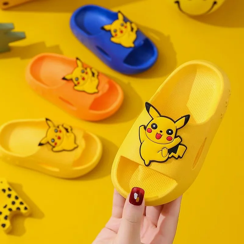 drop shipping real pictures 2025 new summer comfortable Pikachu hello kitty cartoon yellow blue black girls children slippers
drop shipping real pictures 2025 new summer comfortable Pikachu hello kitty cartoon yellow blue black girls children slippers