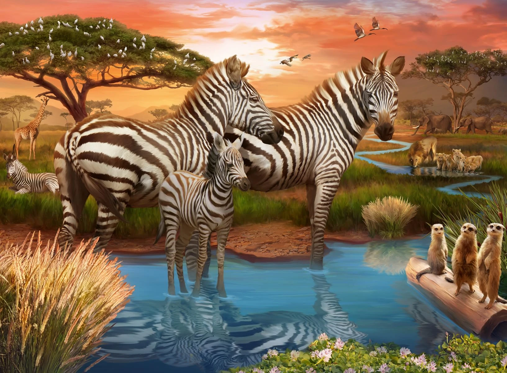 500/1000/1200/2000 PCS Jigsaw Puzzles Zebra Animal Scenery Family Activity Games for Gameroom Bedroom Home Decor Gift
500/1000/1200/2000 PCS Jigsaw Puzzles Zebra Animal Scenery Family Activity Games for Gameroom Bedroom Home Decor Gift