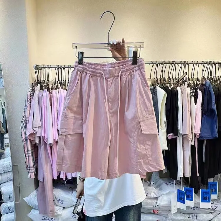 plus Size High Waist Drawstring Loose Casual Simple Women's Shorts Workwear Style Wide Leg Pants for Heavy Girls
plus Size High Waist Drawstring Loose Casual Simple Women's Shorts Workwear Style Wide Leg Pants for Heavy Girls