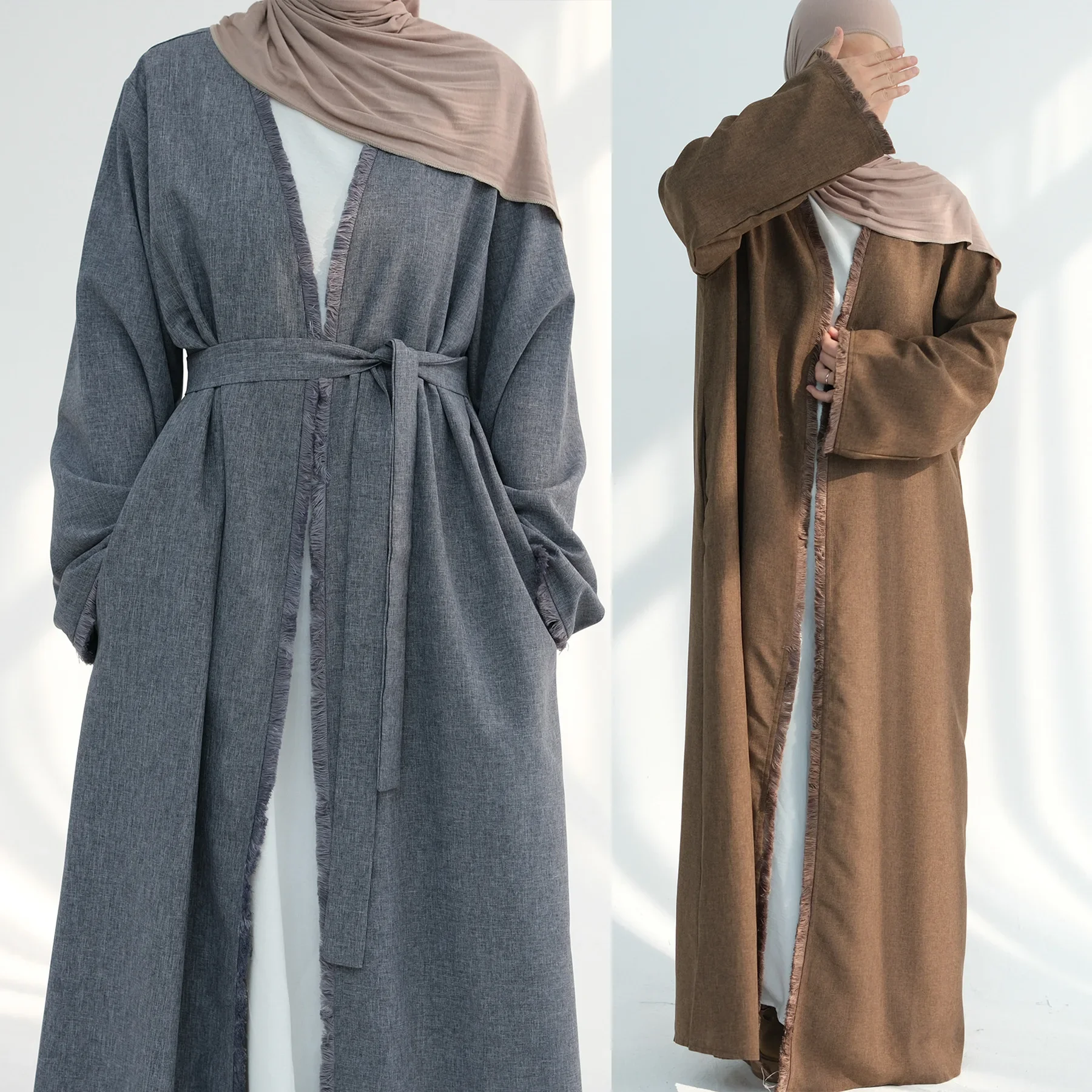 Ramadan Muslim Kimono Cardigan Dubai Open Abaya Kebaya Islam Jalabiya Women Maxi Dress Eid Djellaba Caftan Marocain Femme Robe
Ramadan Muslim Kimono Cardigan Dubai Open Abaya Kebaya Islam Jalabiya Women Maxi Dress Eid Djellaba Caftan Marocain Femme Robe