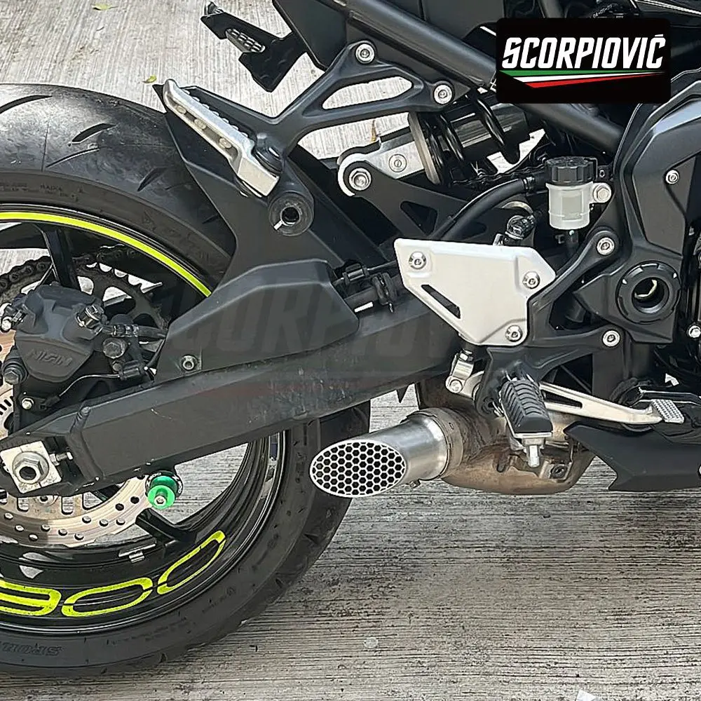 Racing Motorcycle Exhaust System Stainless Steel Hidden Under Engine Muffler For Z900 Moto Parts
Racing Motorcycle Exhaust System Stainless Steel Hidden Under Engine Muffler For Z900 Moto Parts