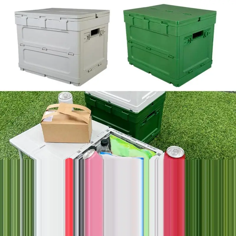 Foldable Car Trunk Storage Box auto Food Bin For Trunk Stackable Outdoor Home Organizer Tool For Road Trip Countertop Camping
Foldable Car Trunk Storage Box auto Food Bin For Trunk Stackable Outdoor Home Organizer Tool For Road Trip Countertop Camping