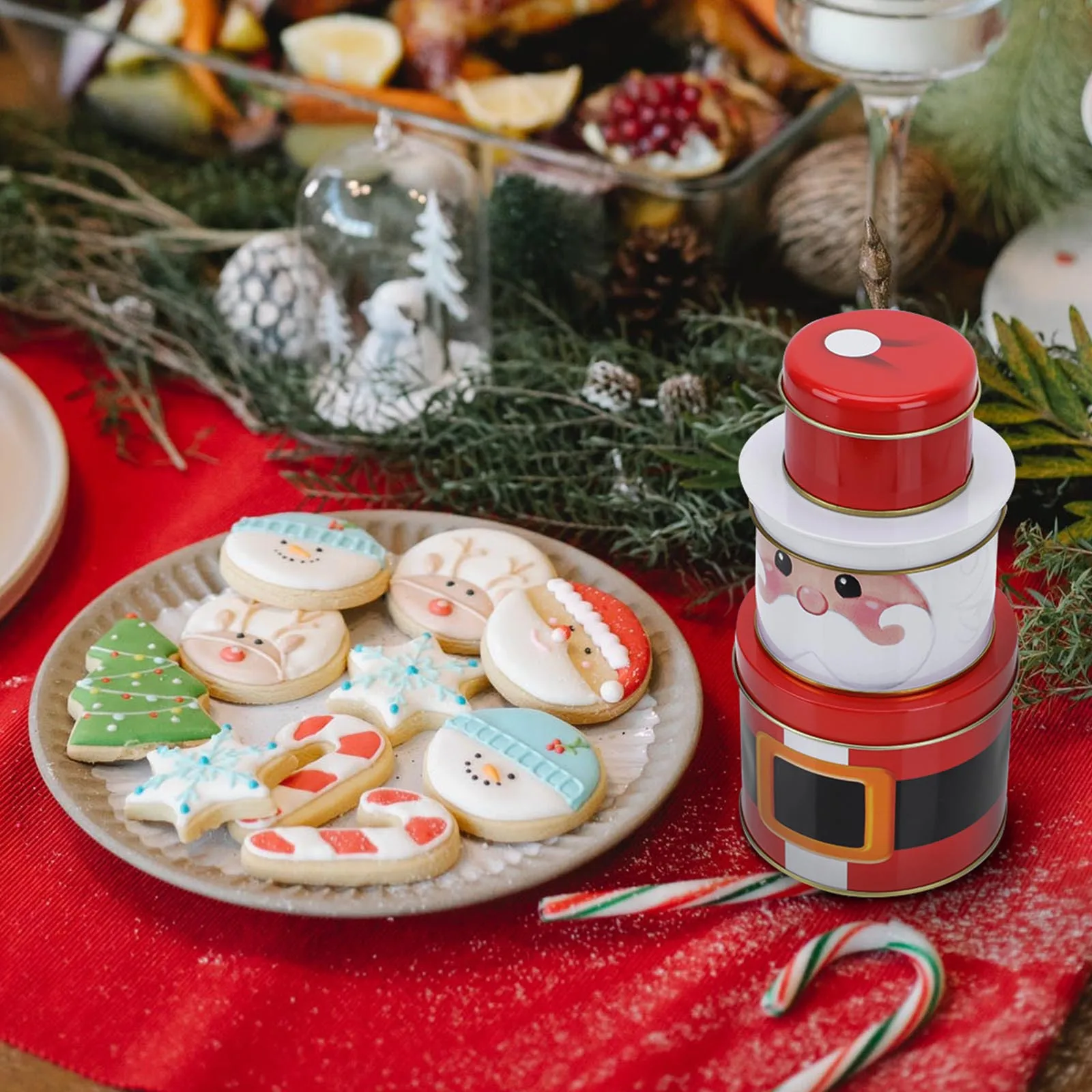 1 Set Christmas Gift Box Santa Claus Shaped 3D Treats Packaging Holder Candy Container For Xmas Party Favors Holiday Snacks
1 Set Christmas Gift Box Santa Claus Shaped 3D Treats Packaging Holder Candy Container For Xmas Party Favors Holiday Snacks