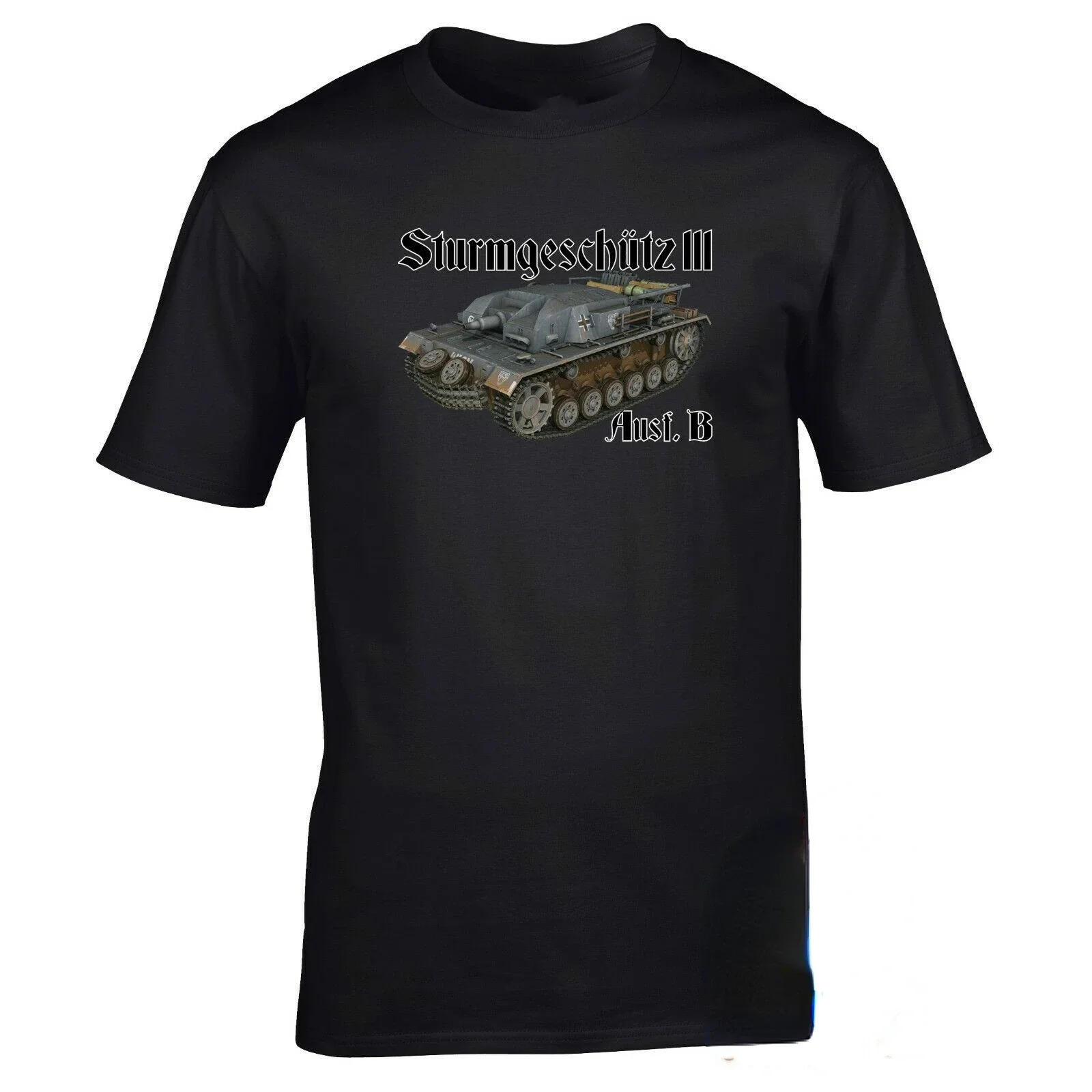Sturmgeschutz 3 Ausf. B WW2 German Military Tanks Panzerkampfwagen T-Shirt Summer Cotton Short Sleeve O-Neck Men's T Shirt New
Sturmgeschutz 3 Ausf. B WW2 German Military Tanks Panzerkampfwagen T-Shirt Summer Cotton Short Sleeve O-Neck Men's T Shirt New