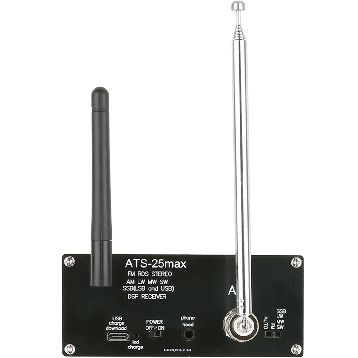 Hot! ATS25 Max Si4732 All Band Radio Receiver FM RDS AM LW MW SW SSB DSP Receiver W/ 2.4inch Touch Screen
Hot! ATS25 Max Si4732 All Band Radio Receiver FM RDS AM LW MW SW SSB DSP Receiver W/ 2.4inch Touch Screen