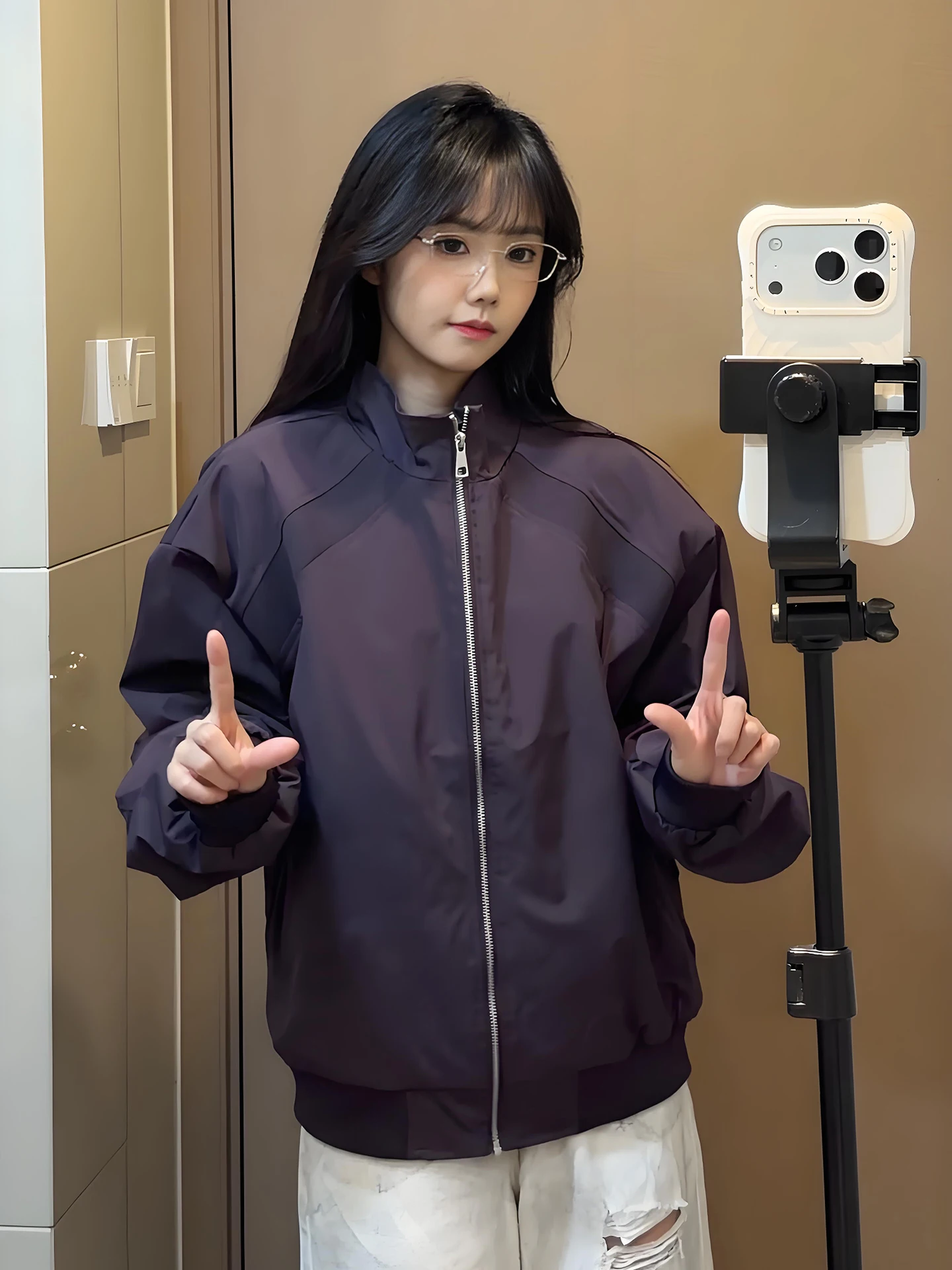 American Sle Patchwork Deconstructed Men's Flight Jaet Spring Cleanfit Workwear High-End Feel Stand Collar Baseball orm
American Sle Patchwork Deconstructed Men's Flight Jaet Spring Cleanfit Workwear High-End Feel Stand Collar Baseball orm