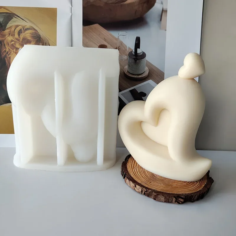 DIY Любовь День святого Валентина Свеча Гипсовая форма для украшения Свеча в форме сердца Силиконовая форма
DIY Любовь День святого Валентина Свеча Гипсовая форма для украшения Свеча в форме сердца Силиконовая форма