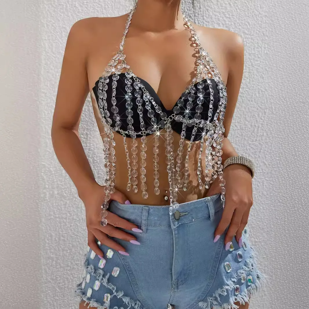 INS2024 Summer New Sea Back Chain Splicing Strap Tank Top For Women L20058
INS2024 Summer New Sea Back Chain Splicing Strap Tank Top For Women L20058