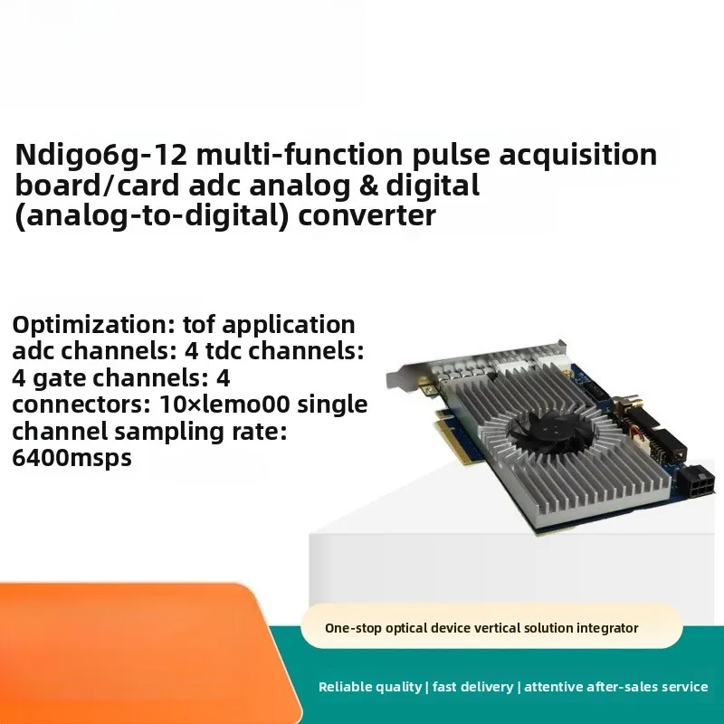 Ndigo6G-12 Multi-Function Pulse Acquisition Board/Card, ADC Analog & Digital Converter
Ndigo6G-12 Multi-Function Pulse Acquisition Board/Card, ADC Analog & Digital Converter