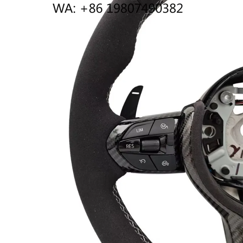 White Stripe Racing Carbon Fiber Steering Wheel Fit F10 F15 F20 F30 F31 F32 F36 E70 E90 Sport Upgrade Replacement Wheel
White Stripe Racing Carbon Fiber Steering Wheel Fit F10 F15 F20 F30 F31 F32 F36 E70 E90 Sport Upgrade Replacement Wheel