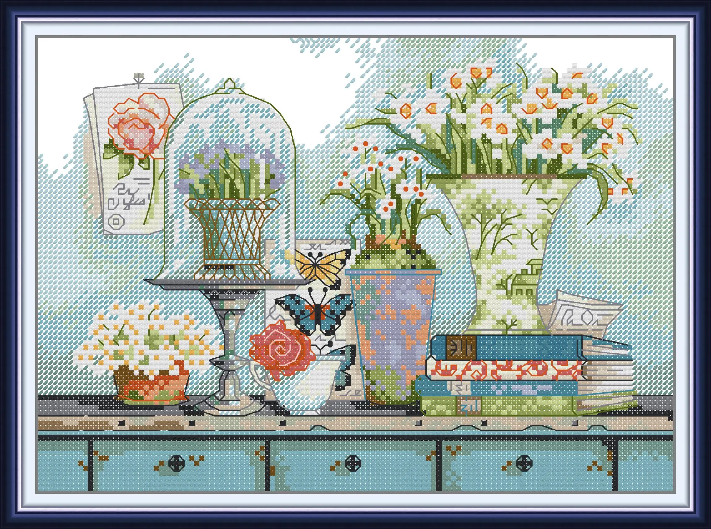 Maydear Full Cross Stitch Kit, 11CT/14CT/16CT/9CT Aida Fabric,DMC Threads Sewing Pattern Embroidery Set-Cherish the present
Maydear Full Cross Stitch Kit, 11CT/14CT/16CT/9CT Aida Fabric,DMC Threads Sewing Pattern Embroidery Set-Cherish the present