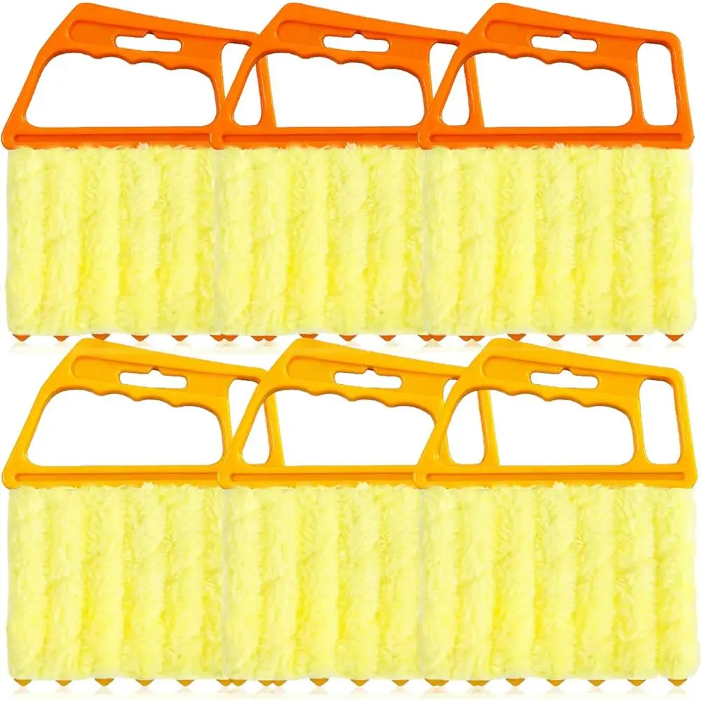 6-Pack Washable Microfiber Duster Tools for Blinds, Dusting, and Air Vents
6-Pack Washable Microfiber Duster Tools for Blinds, Dusting, and Air Vents